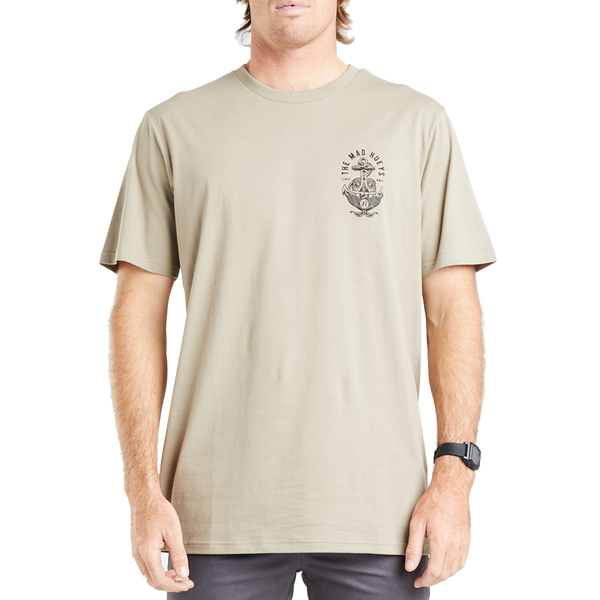 Drop The Pick Short Sleeve T-Shirt - Khaki