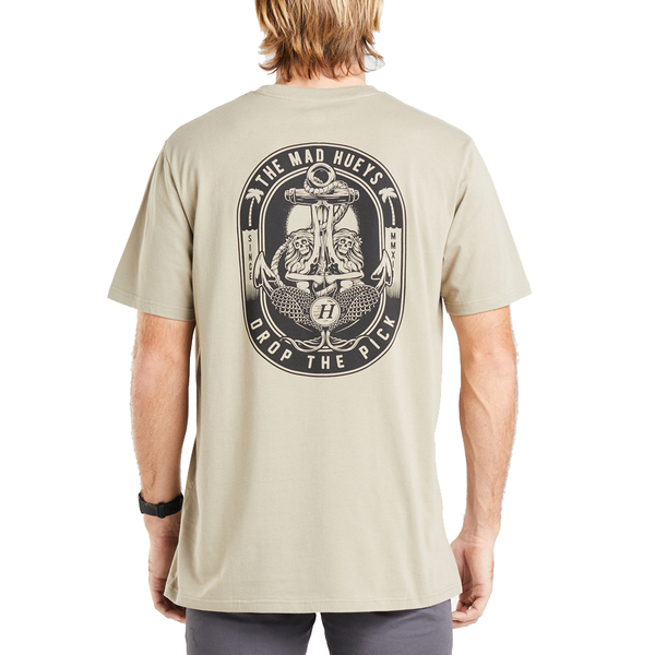 Drop The Pick Short Sleeve T-Shirt - Khaki