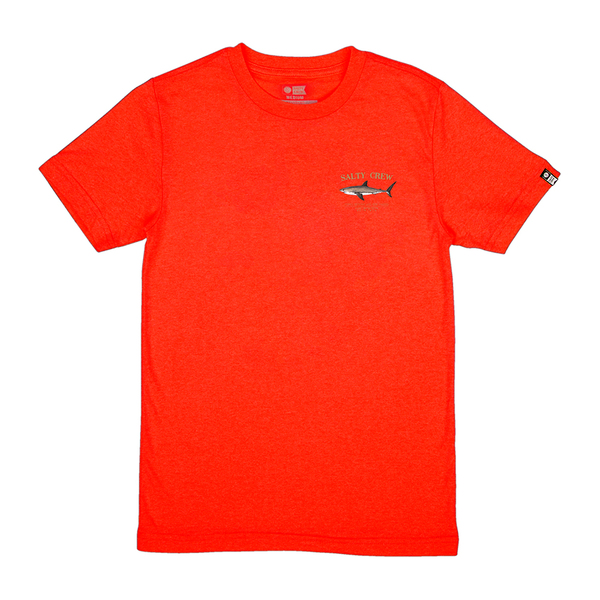 Bruce Boys Short Sleeve T-Shirt - Red Heather