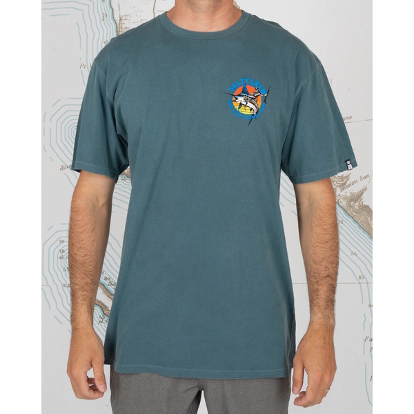 Sportfishing Overdye Short Sleeve T-Shirt - Seafoam