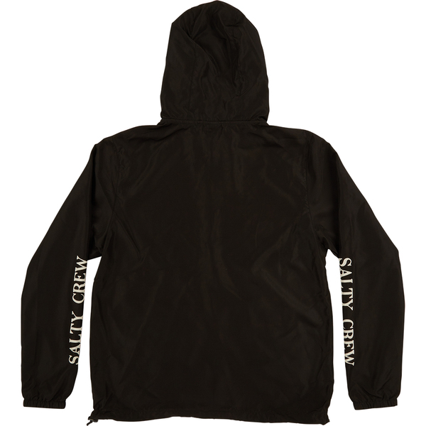 Alpha Womens Windbreaker Jacket - Black