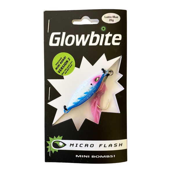 Micro Flash Jig - Lumo Blue