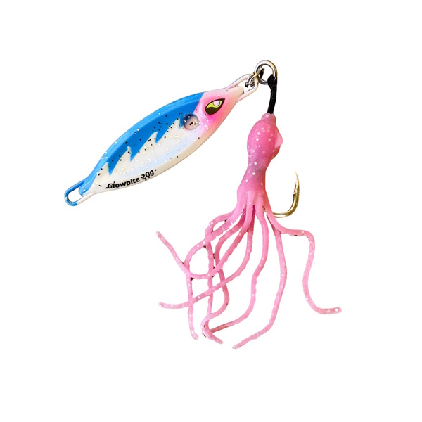 Micro Flash Jig - Lumo Blue