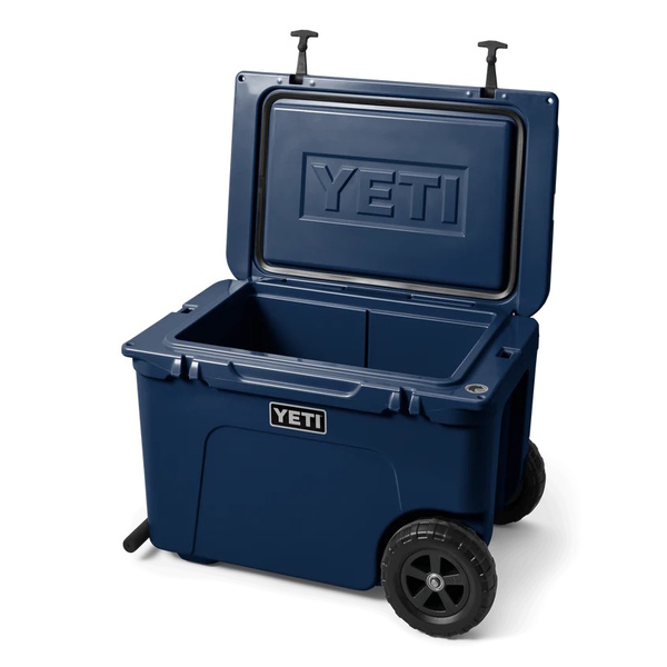 Tundra Haul Ice Box With Wheels - Navy - 50 Litre