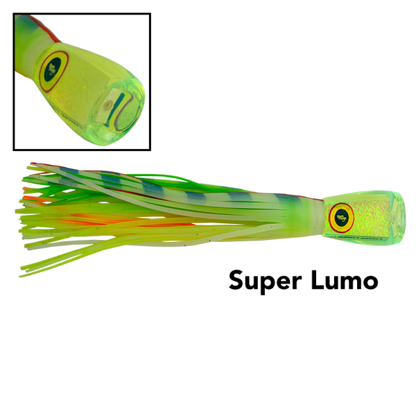 Liquid Lunch Xt Rigged 9" Game Lure - Super Lumo