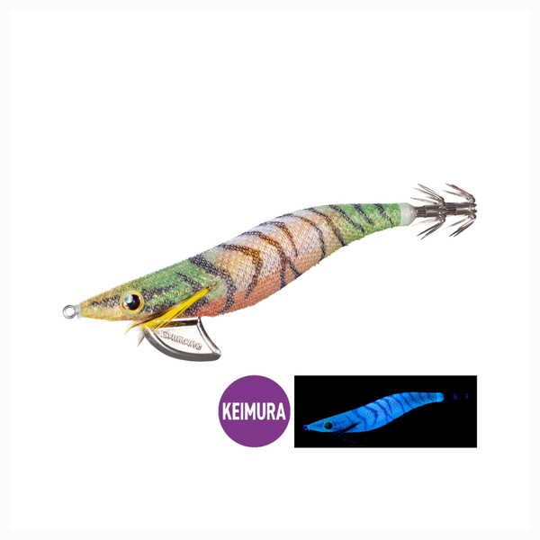 Sephia Clench Flashboost Squid Jig 3.5 - Chartreuse Prawn