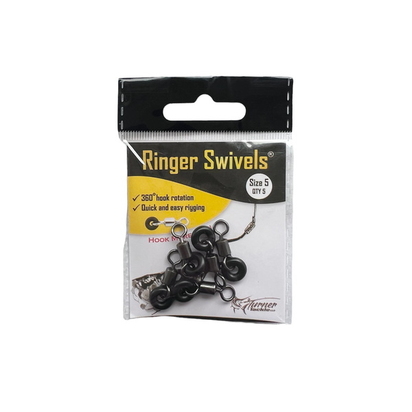 Bait Rigging O-Ring Swivels - Size 5 - Qty 5 