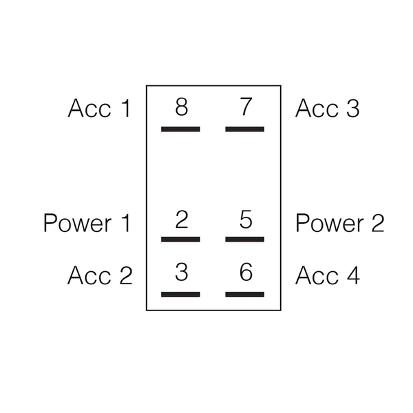 On/Off/On Sealed Rocker Switch