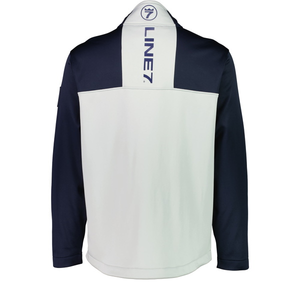 Ocean Crew Fleece Jacket - Navy / Grey