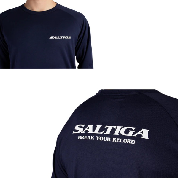 Saltiga Upf Long Sleeve T-Shirt - Navy