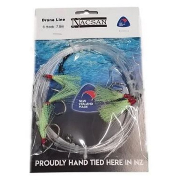 100Lb 6 Hook Drone Line