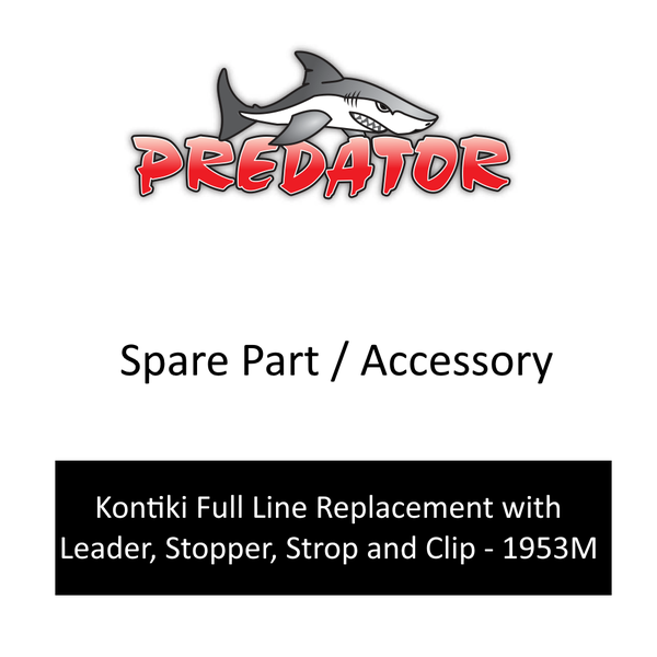Kontiki Full Line Replacement With Leader, Stopper, Strop And Clip - 1953M