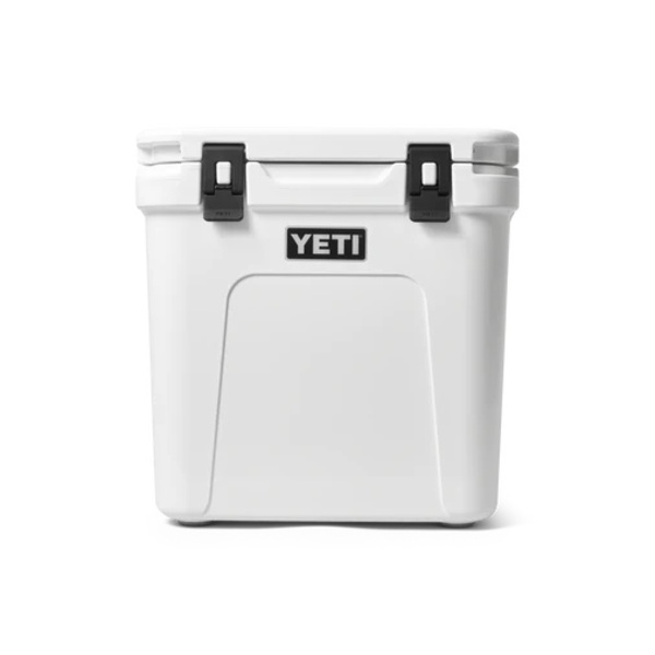 Roadie 48 Wheeled Ice Box With Telescopic Handle - White - 45 Litre