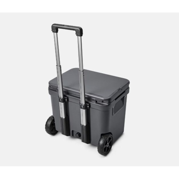 Roadie 60 Ice Box With Wheels And Telescopic Handle - Charcoal - 54 Litre