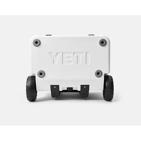 Roadie 60 Ice Box With Wheels And Telescopic Handle - White - 54 Litre