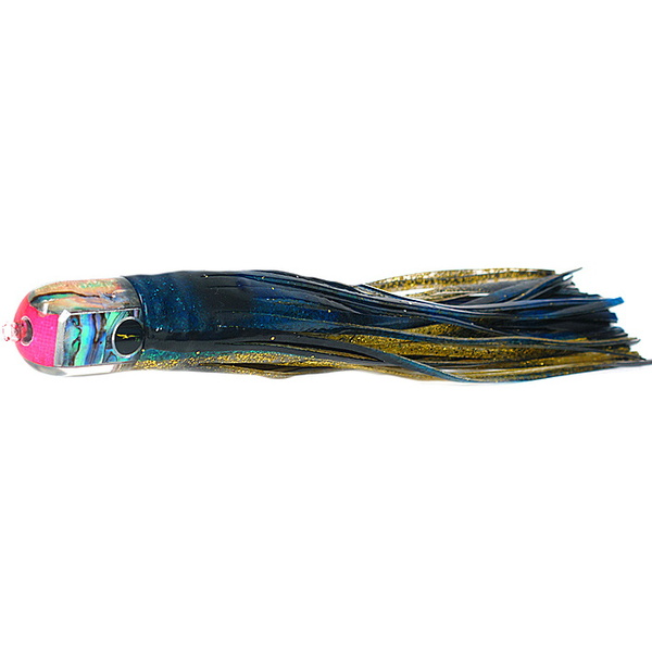 Elk Hunt Game Lure - 8" Yellowfin Tuna / Silver Gold Black 