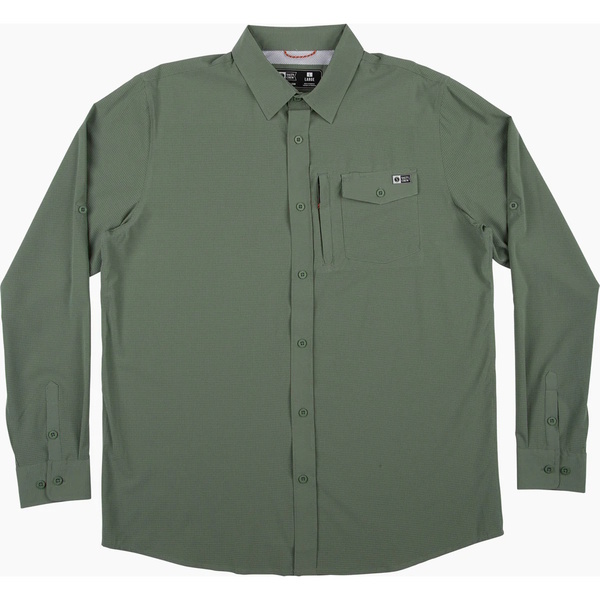 Windward Perforated Tech Long Sleeve Shirts - Vintage Military 