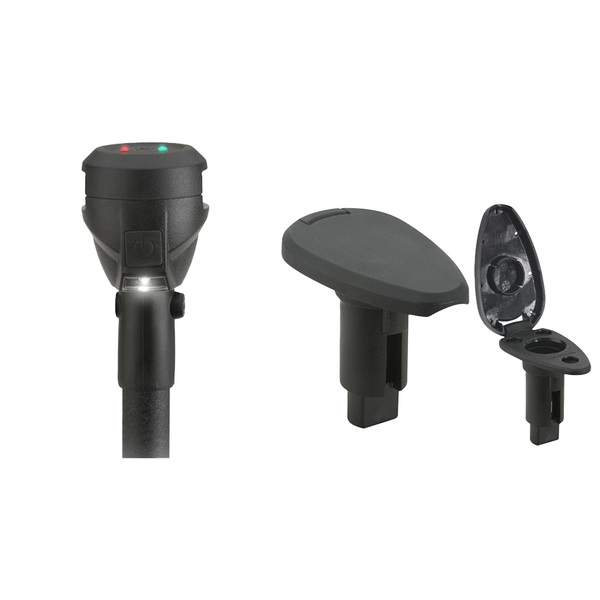 Attwood Lightarmor Removable Nav Light (W/Plug In Base) 335Mm
