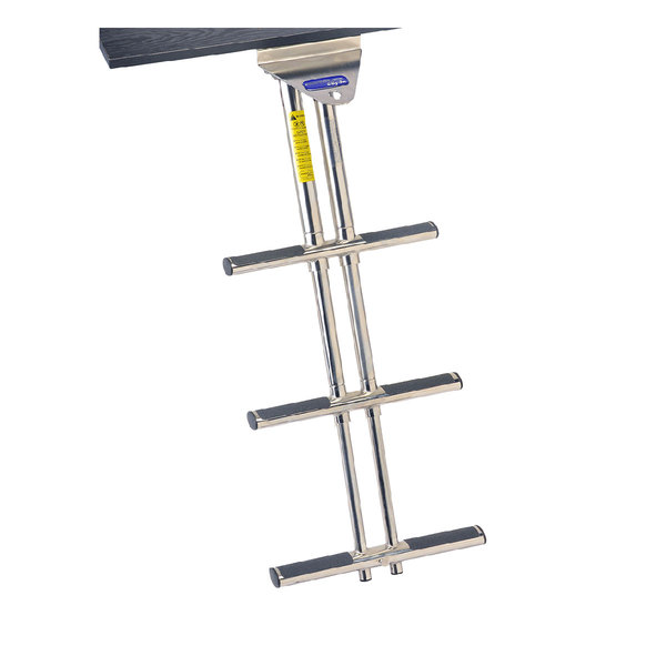 Telecopic Under Platform Stainless Dive Ladder - 3 Step