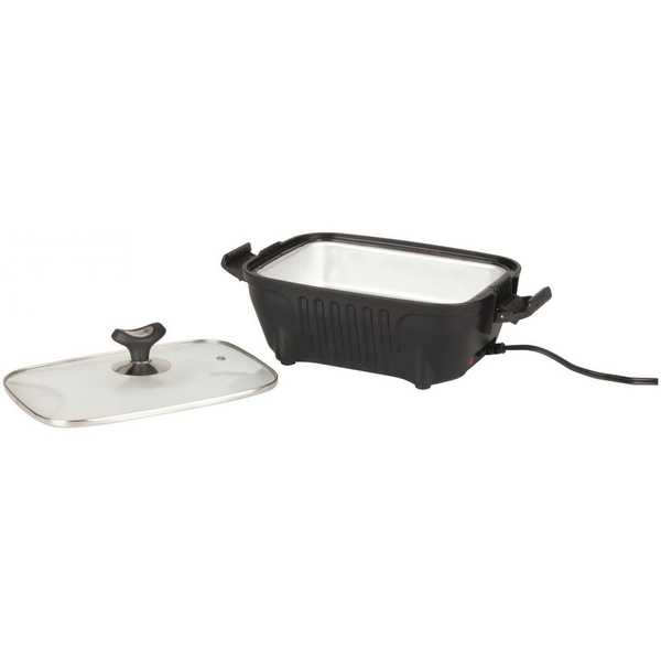 12V Portable Lunch Stove With Glass Lid
