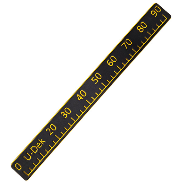 Foam Self Adhesive Fish Measure Rule - 90Cm 