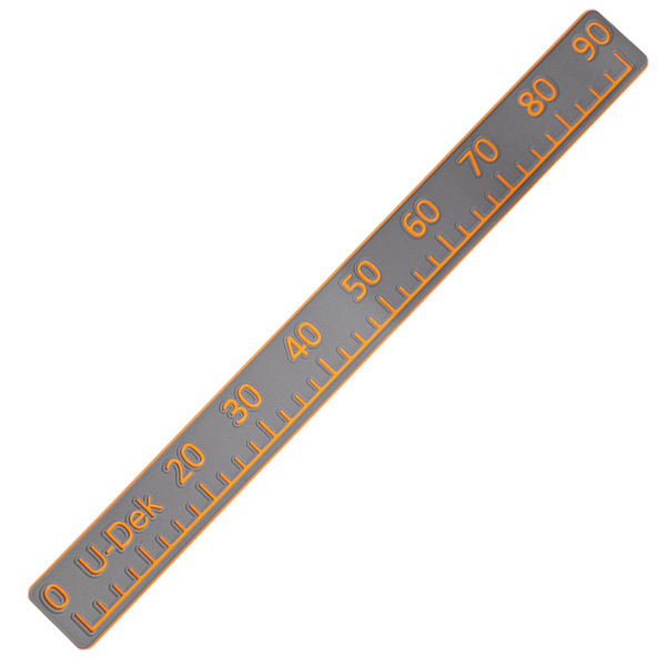 Foam Self Adhesive Fish Measure Rule - 90Cm 