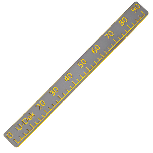 Foam Self Adhesive Fish Measure Rule - 90Cm 
