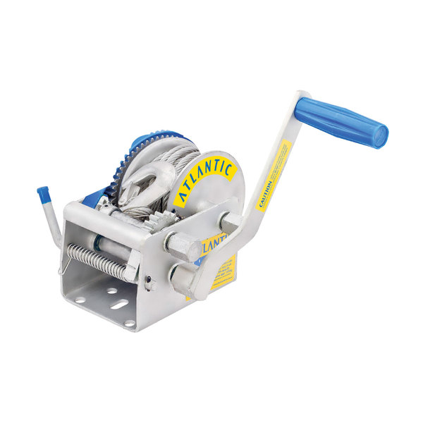 3:1 Pwc / Jet Ski Trailer Winch W/6M Webbing Strap 