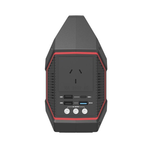 Portable 155W Power Hub W/100W Inverter + Digital 