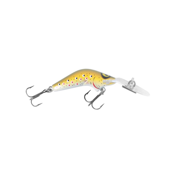 Poltergeist 50Xdd Bibbed Trolling/Casting Lure - Brown Trout
