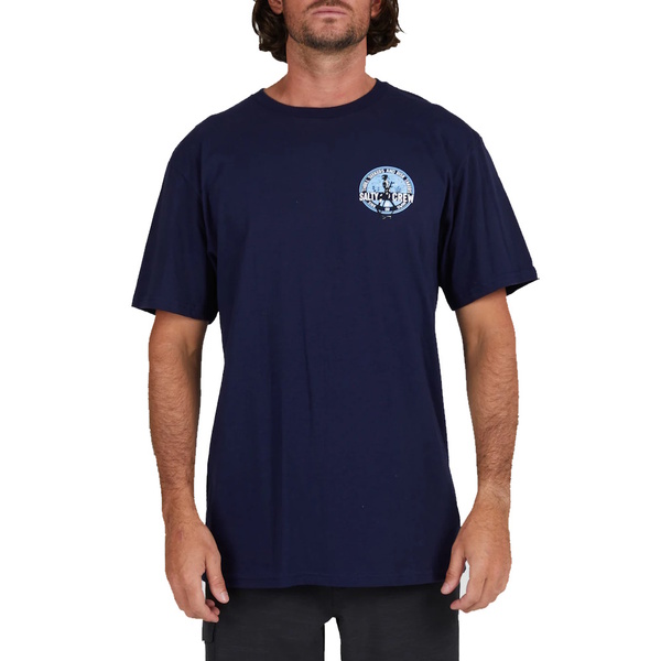 Dive Bar Short Sleeved Tee-Shirt - Navy