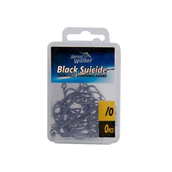 Black Octopus Hooks Bulk Value Pack