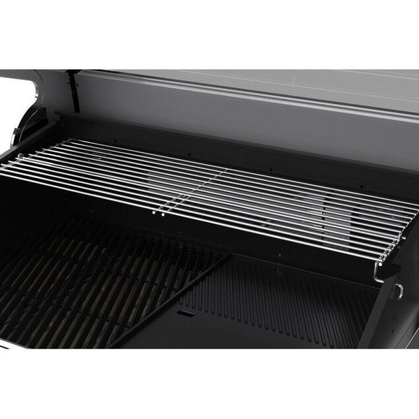 Classic Bbq 2 Burner Grill On Cart With 2 Shelves