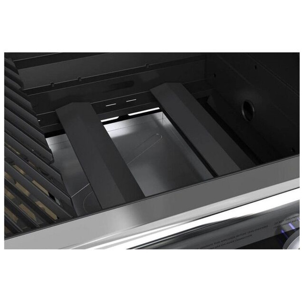 Classic 4B Grill W/ Cart,  Shelf And Ss Side Burner