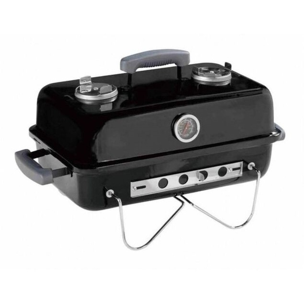 Portable Charcoal BBQ with Thermometer --stock liquidation--