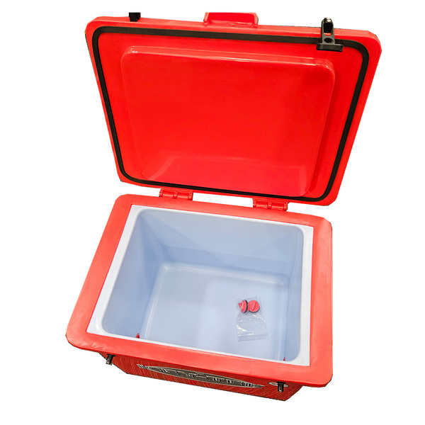 Cube Ice Box - 55 Litre Red