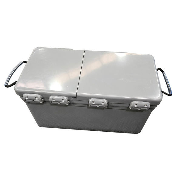 Long Ice Box Split Lids - Grey 