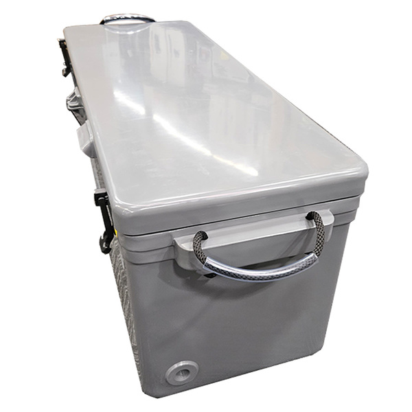 Long Ice Box 160 Litre Grey