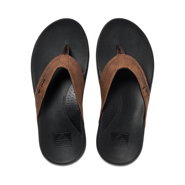 Cushion Spring Jandals Brown