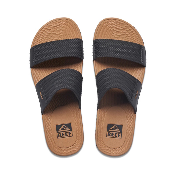 Womens Water Vista Slides Black/Tan