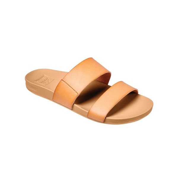 Womens Cushion Vista Slides - Natural