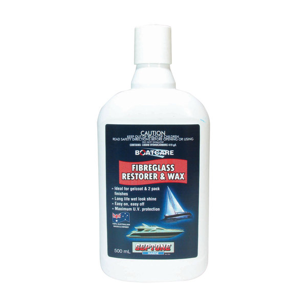 Fibreglass Polish And Protect Restorer & Wax - 500Ml