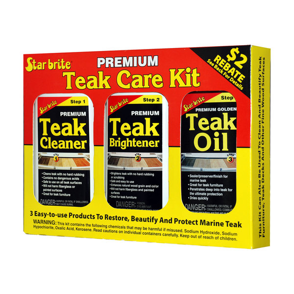 Teak Care Kit (3X473ml) 