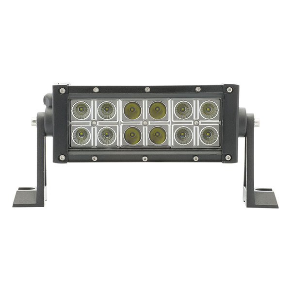 Led Light Bar 184Mm 1550 Lumens Black Body Dbl Row