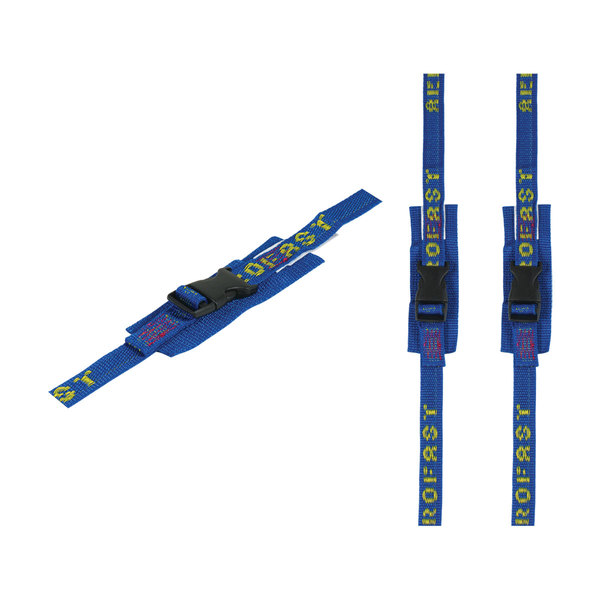 Roof Rack Tiedowns Super Grip Buckle Lock (2-Pk) 100Kg Bs 