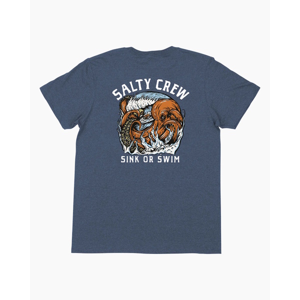 Tsunami standard short sleeved tee-shirt - Navy Heather