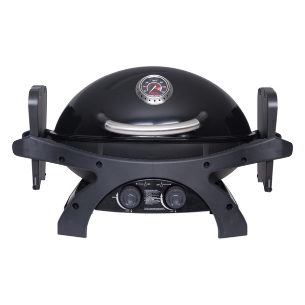 Ziggy LPG BBQ Twin Grill Classic Black --stock liquidation--