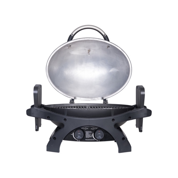Ziggy Lpg Bbq Twin Grill Classic Black --Stock Liquidation--