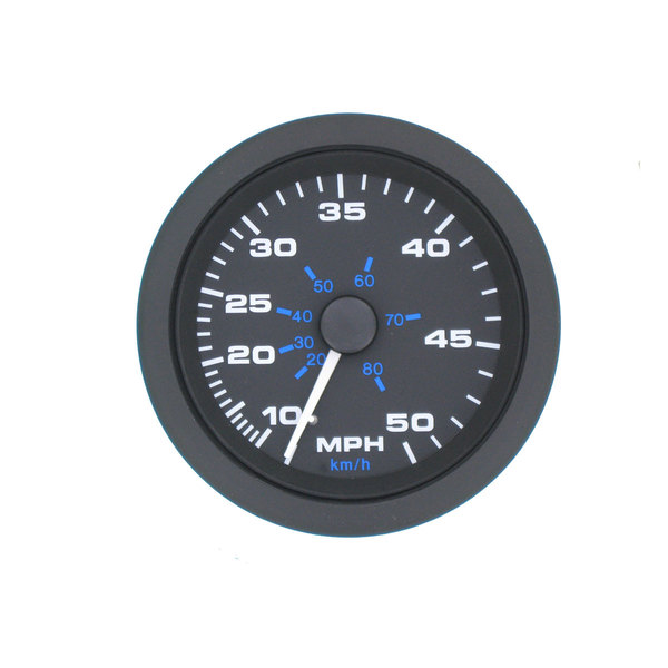 Premier Pro gauge 75mm Speedometer w/ Pitot and Tube 50mph