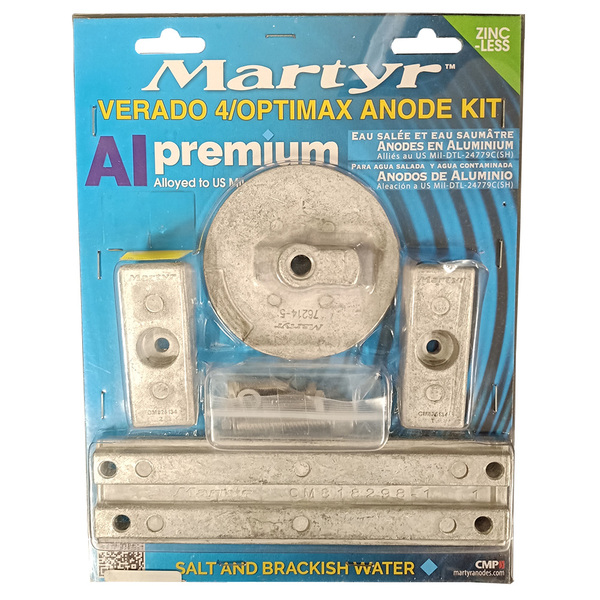 Mercury Verado 4-Cyl Plus Optimax Alloyanode Kit